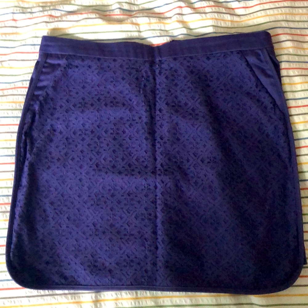 Mini skirt purple